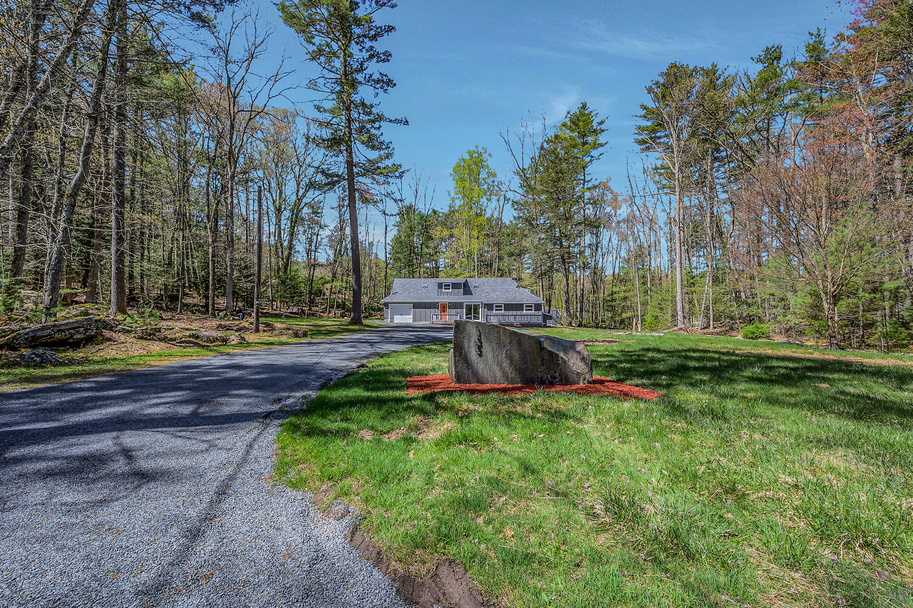 133 Neil Thompson Road Lackawaxen, PA 18425 - Photo 12 of 65 a view of yard with tree and green space