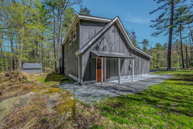 a view of outdoor space and green space