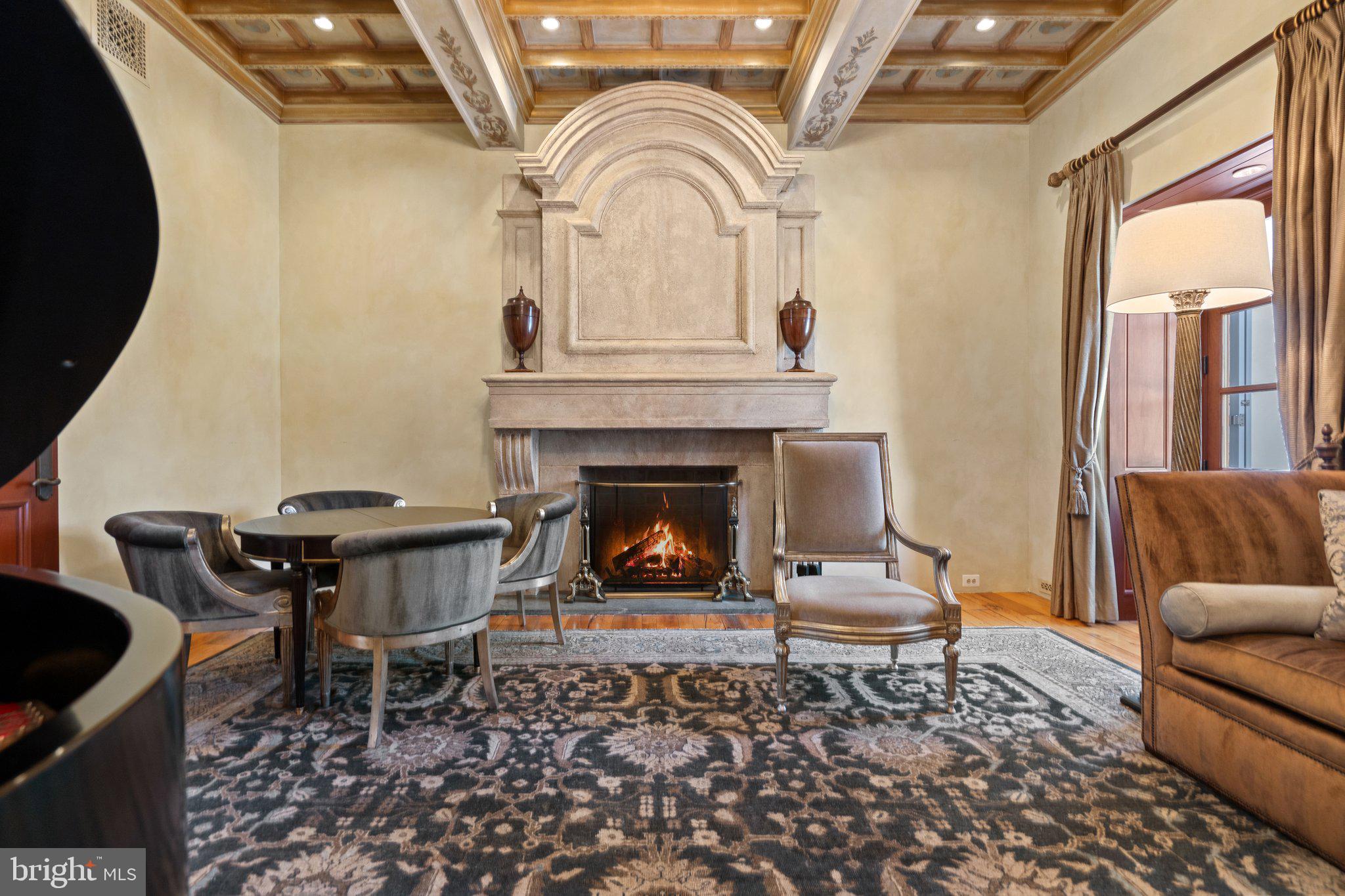 2547 Halfway Road The Plains, VA 20198 - Photo 25 of 90 a living room with furniture a fireplace and a flat screen tv