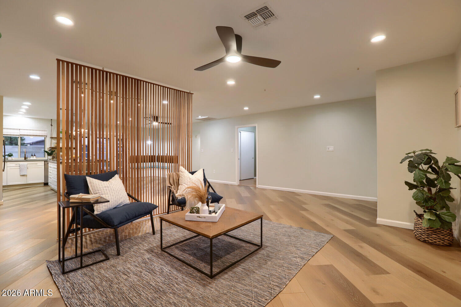 3641 West Grandview Road Phoenix, AZ 85053 - Photo 4 of 22 Custom mid century wood partition