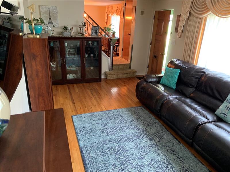 341 Orchard Spring Road Pittsburgh, PA 15220 - Photo 3 of 14 Large living room natural lighting