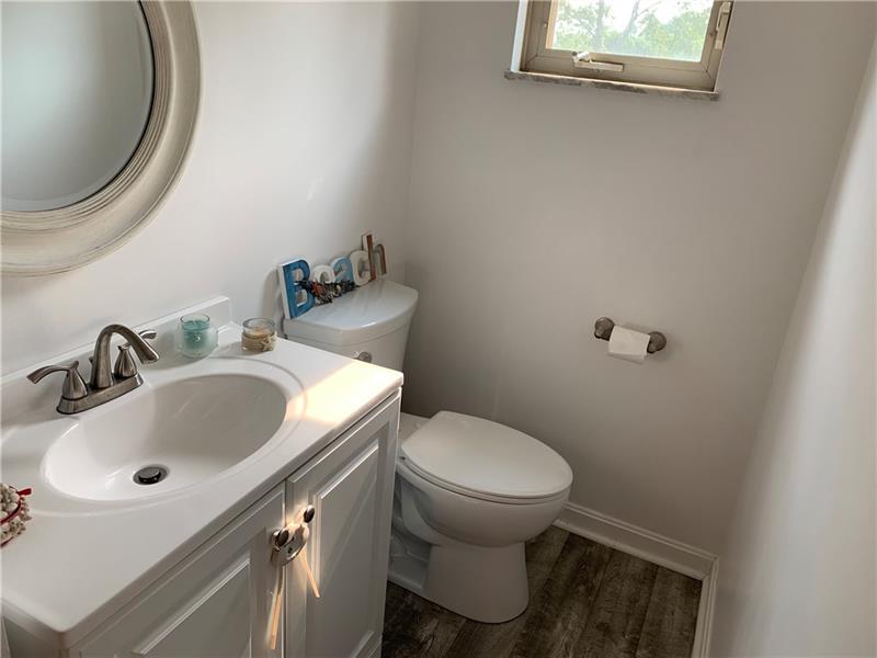 341 Orchard Spring Road Pittsburgh, PA 15220 - Photo 8 of 14 Lovely newly updated first floor powder room