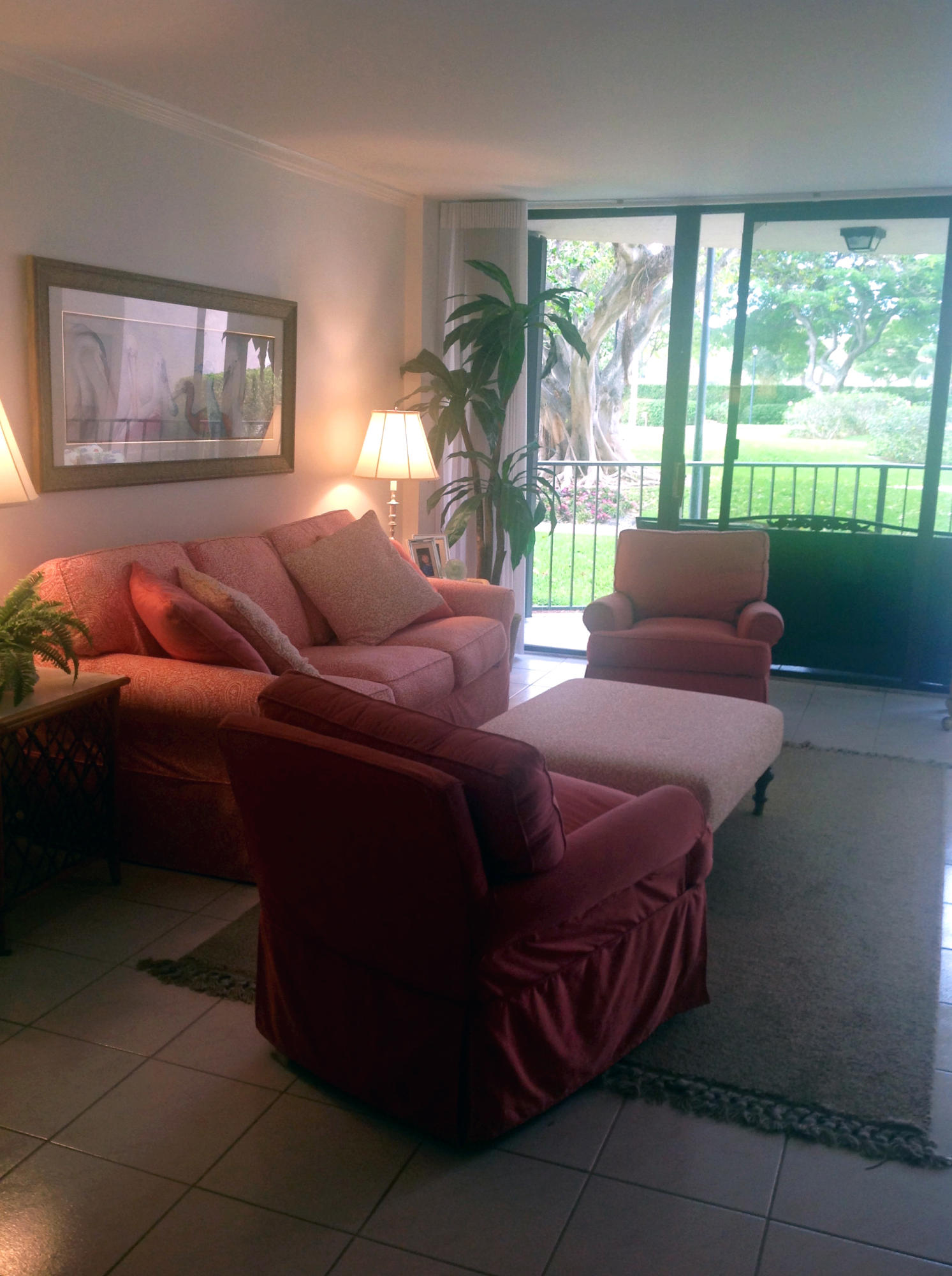 899 Jeffery Street, Unit 105 Boca Raton, FL 33487 - Photo 7 of 14 christine LR with view