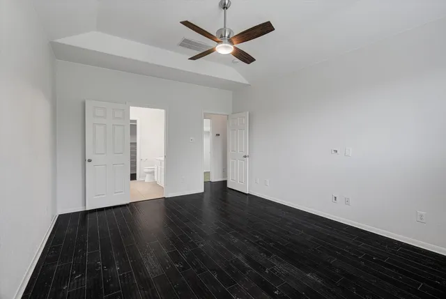 wooden floor in an empty room