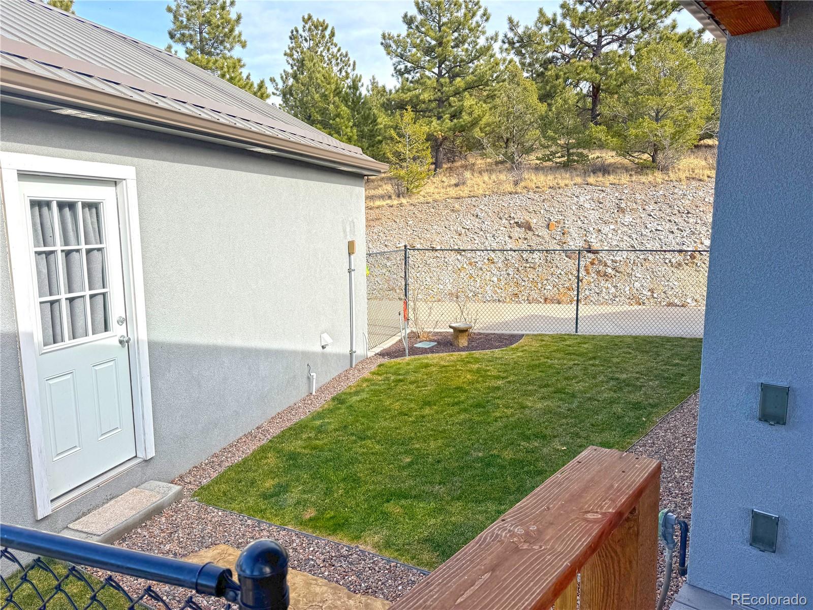563 Kankakee Road Westcliffe, CO 81252 - Photo 28 of 46 a view of yard from deck