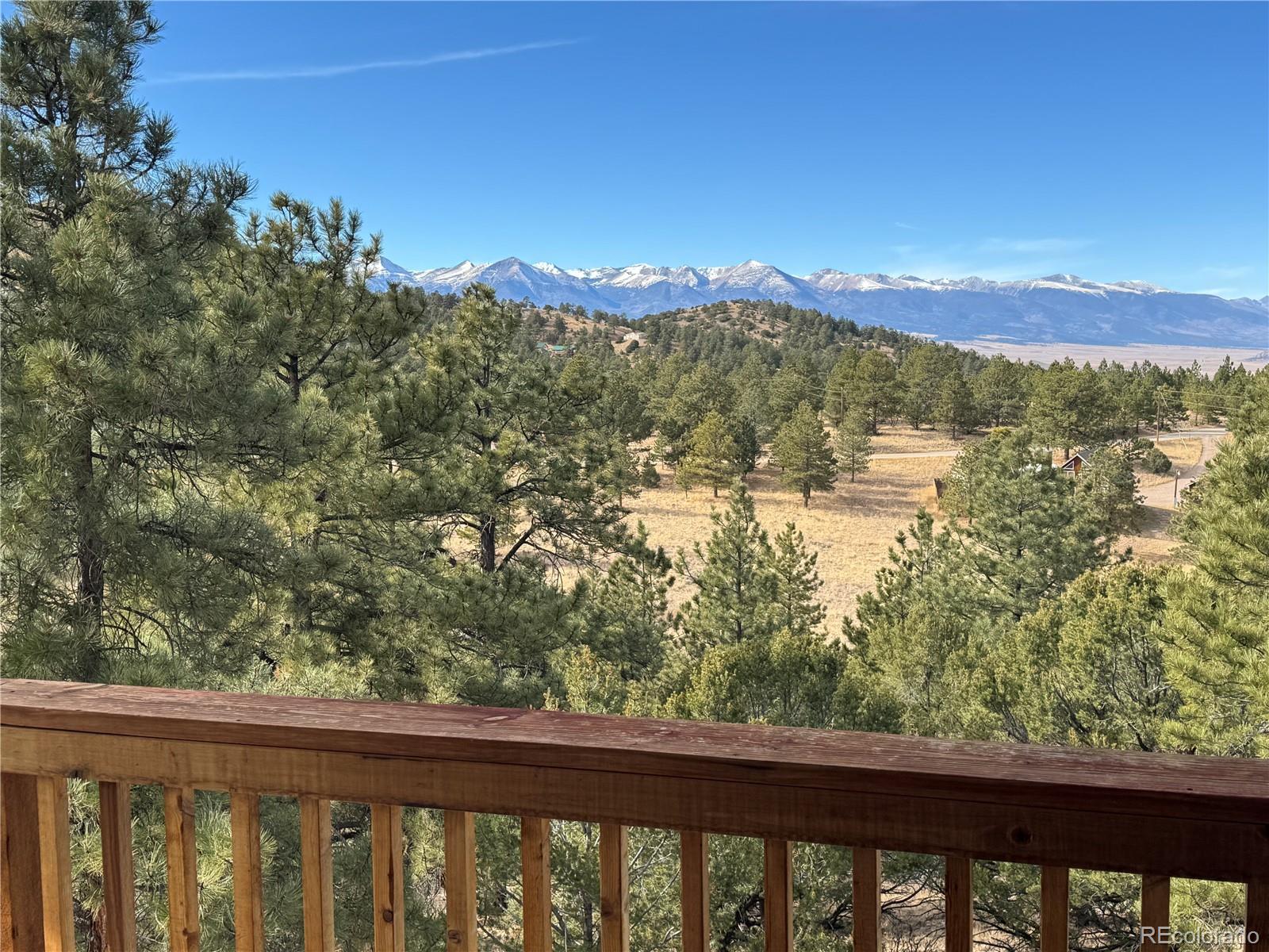 563 Kankakee Road Westcliffe, CO 81252 - Photo 9 of 46 a view of a city from a balcony