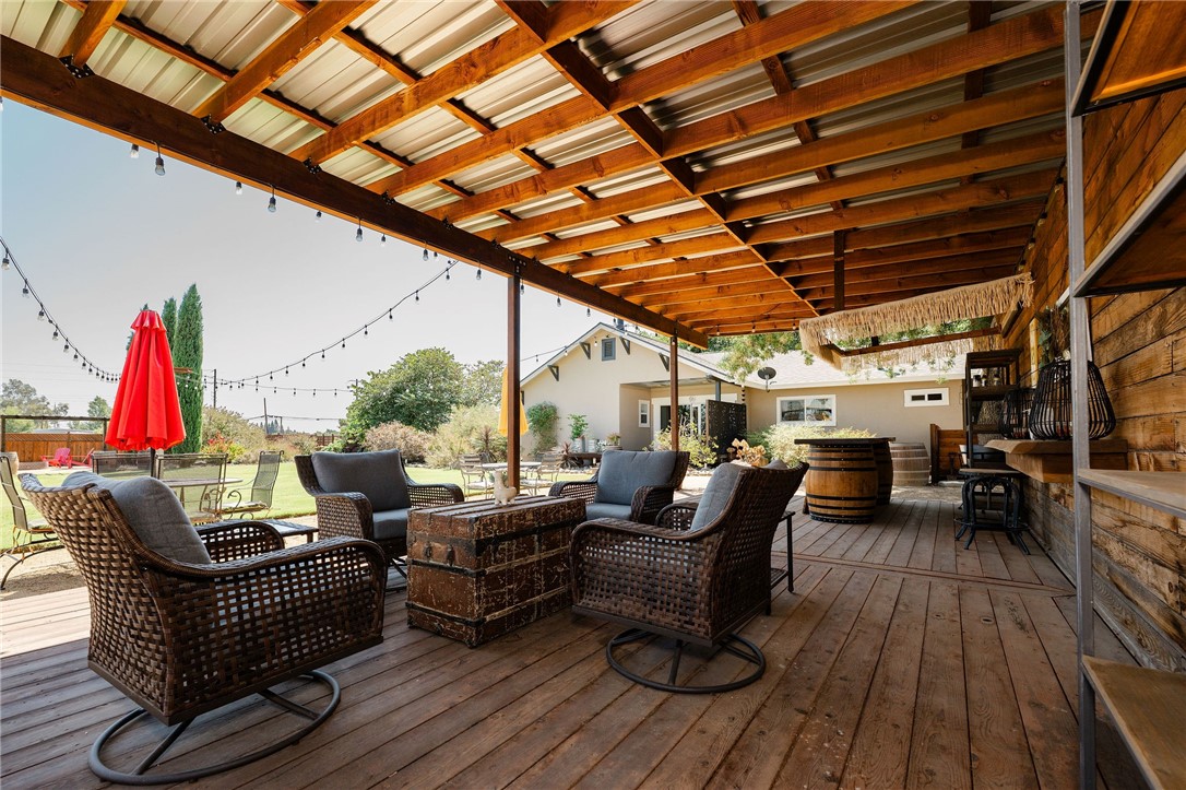6488 County Road 20 Orland, CA 95963 - Photo 53 of 73 a outdoor space with patio lots of furniture and wooden floor