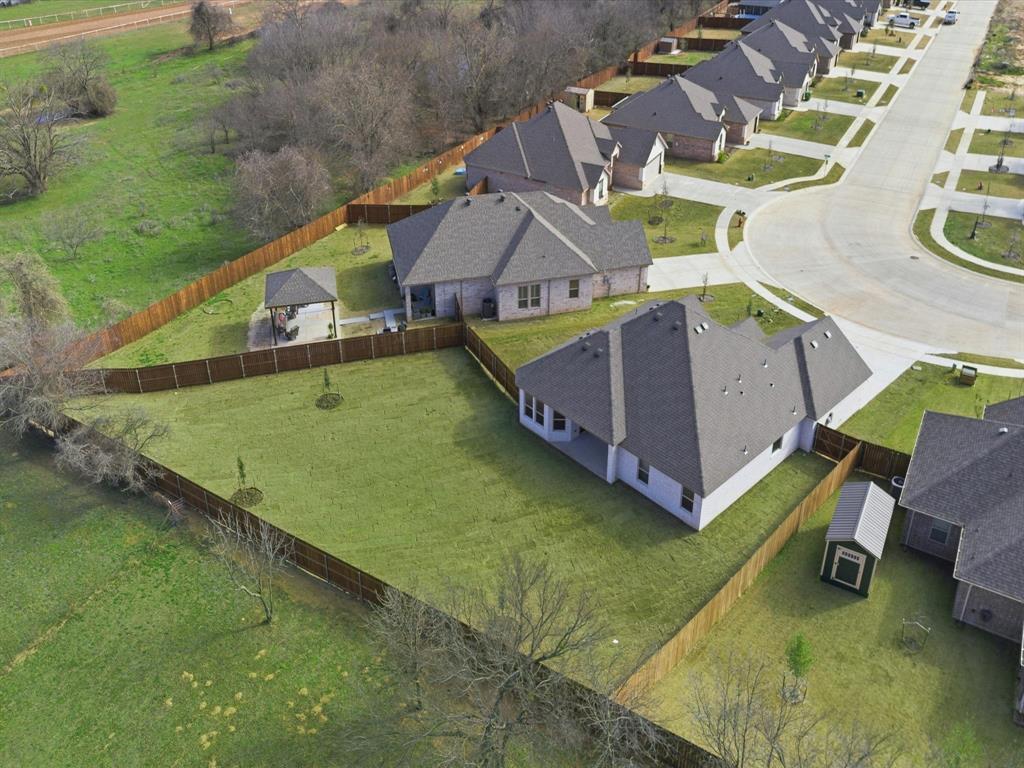 829 Haley Springtown, TX 76082 - Photo 36 of 37 an aerial view of a house