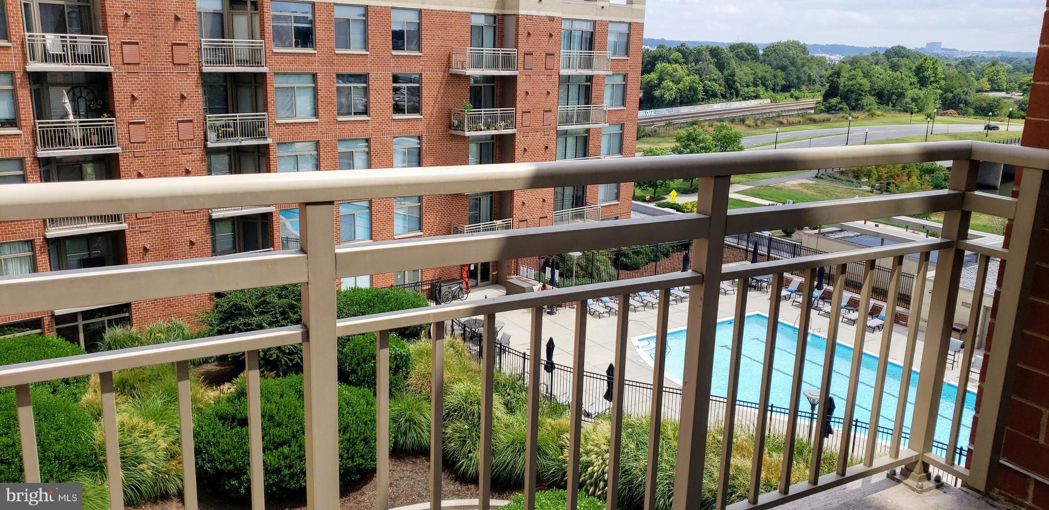 3650 South Glebe Road, Unit 666 Arlington, VA 22202 - Photo 9 of 21 View from the balcony
