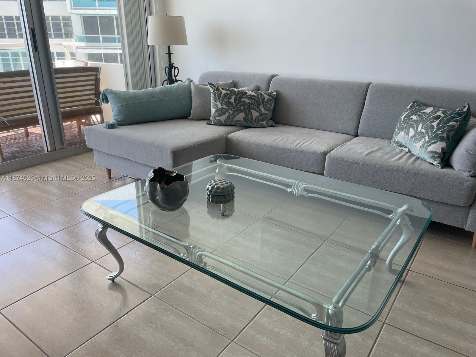 5151 Collins Avenue, Unit 1525 Miami Beach, FL 33140 - Photo 6 of 17 a living room with furniture and a window