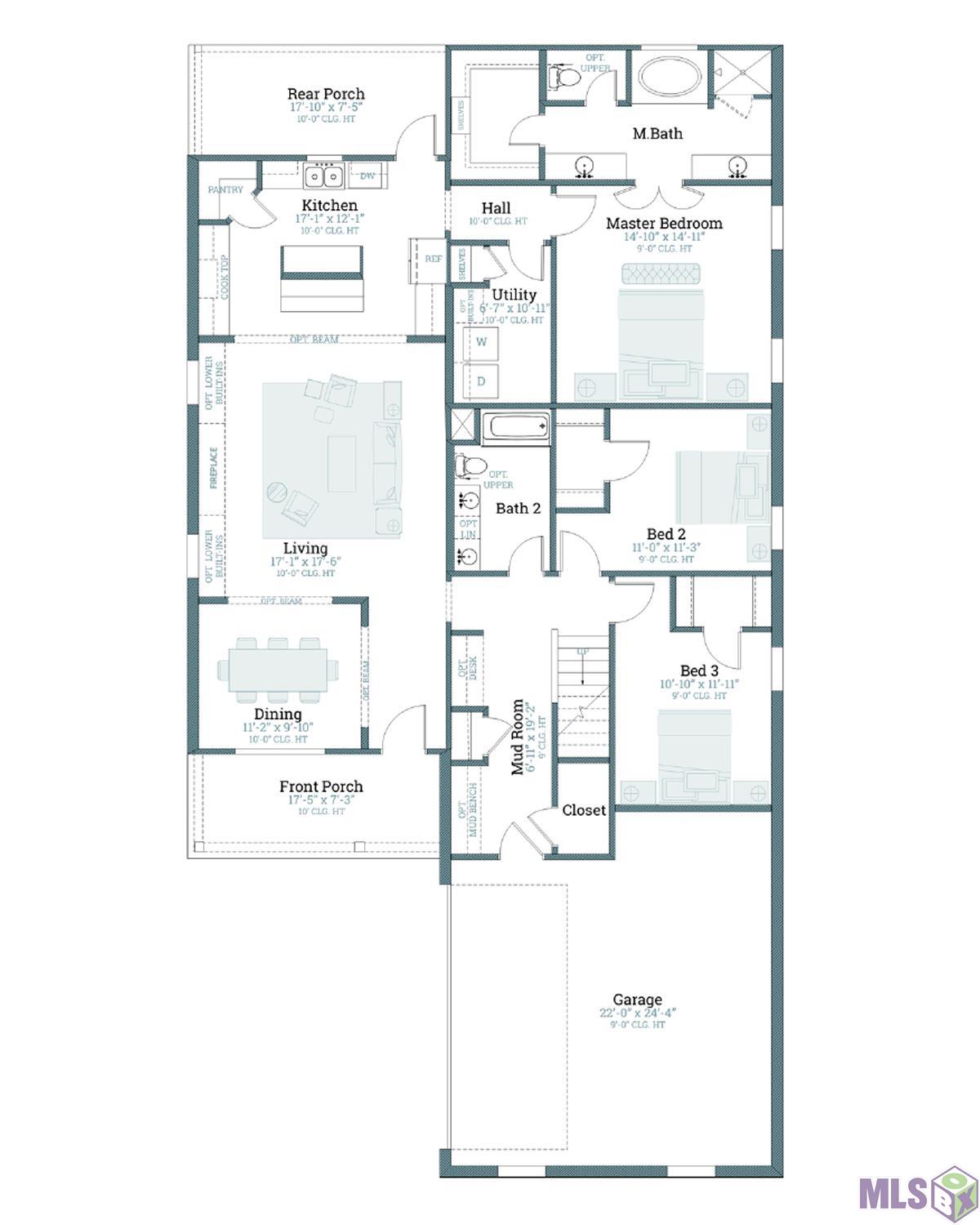 3941 Waterbury Avenue Baton Rouge, LA 70810 - Photo 46 of 46 Duplessis - Floorplan