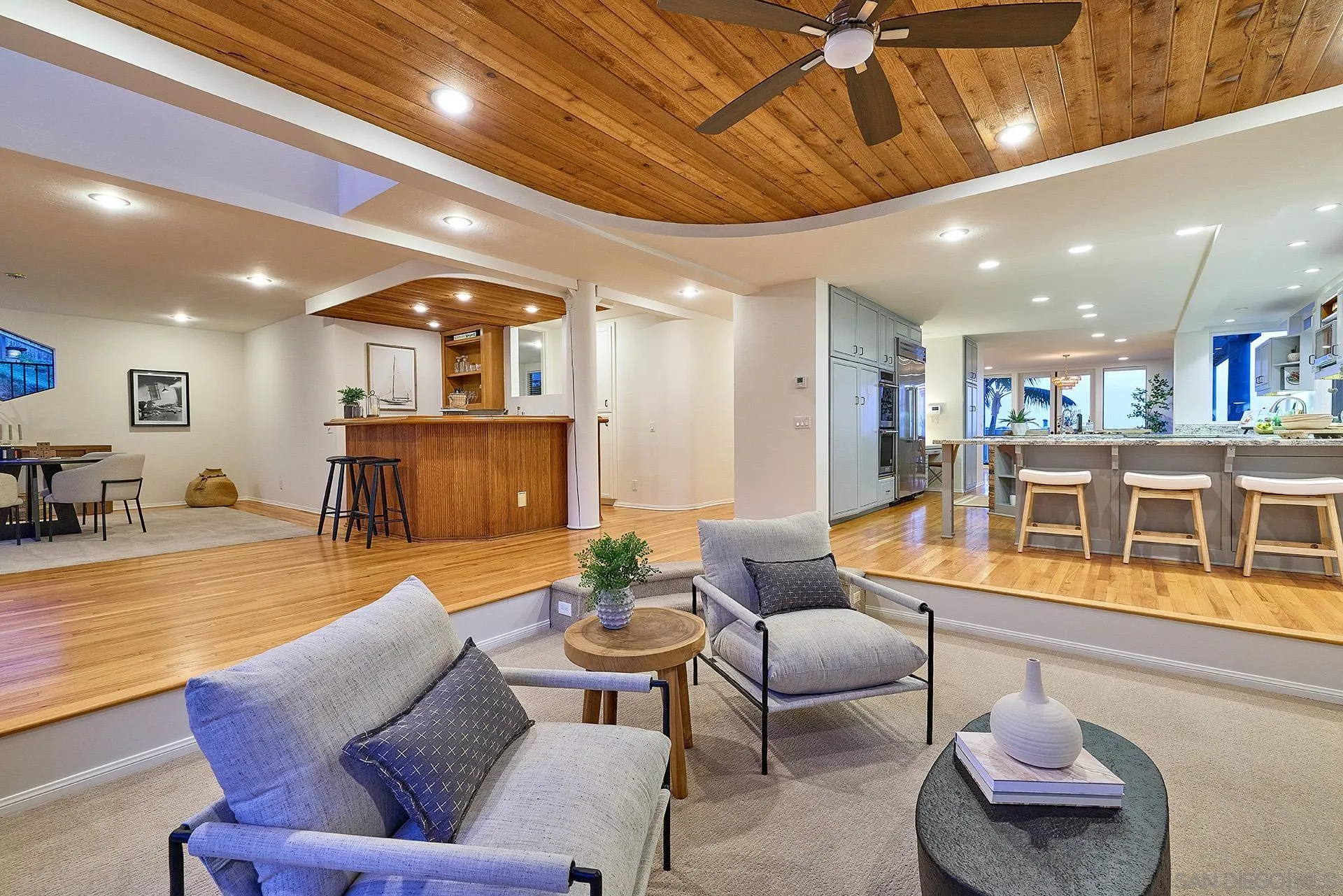 13765 Condesa Drive Del Mar, CA 92014 - Photo 17 of 75 a living room with furniture and a wooden floor