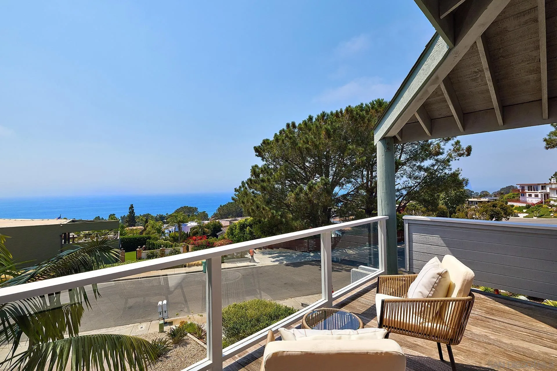 13765 Condesa Drive Del Mar, CA 92014 - Photo 63 of 75 a view of a roof deck with furniture