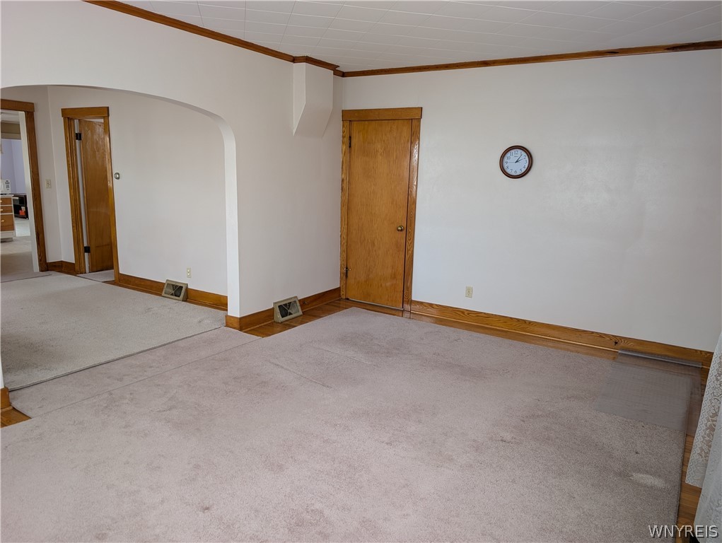 111 South 7th Street Olean, NY 14760 - Photo 8 of 33 1st floorliving room open to dining room