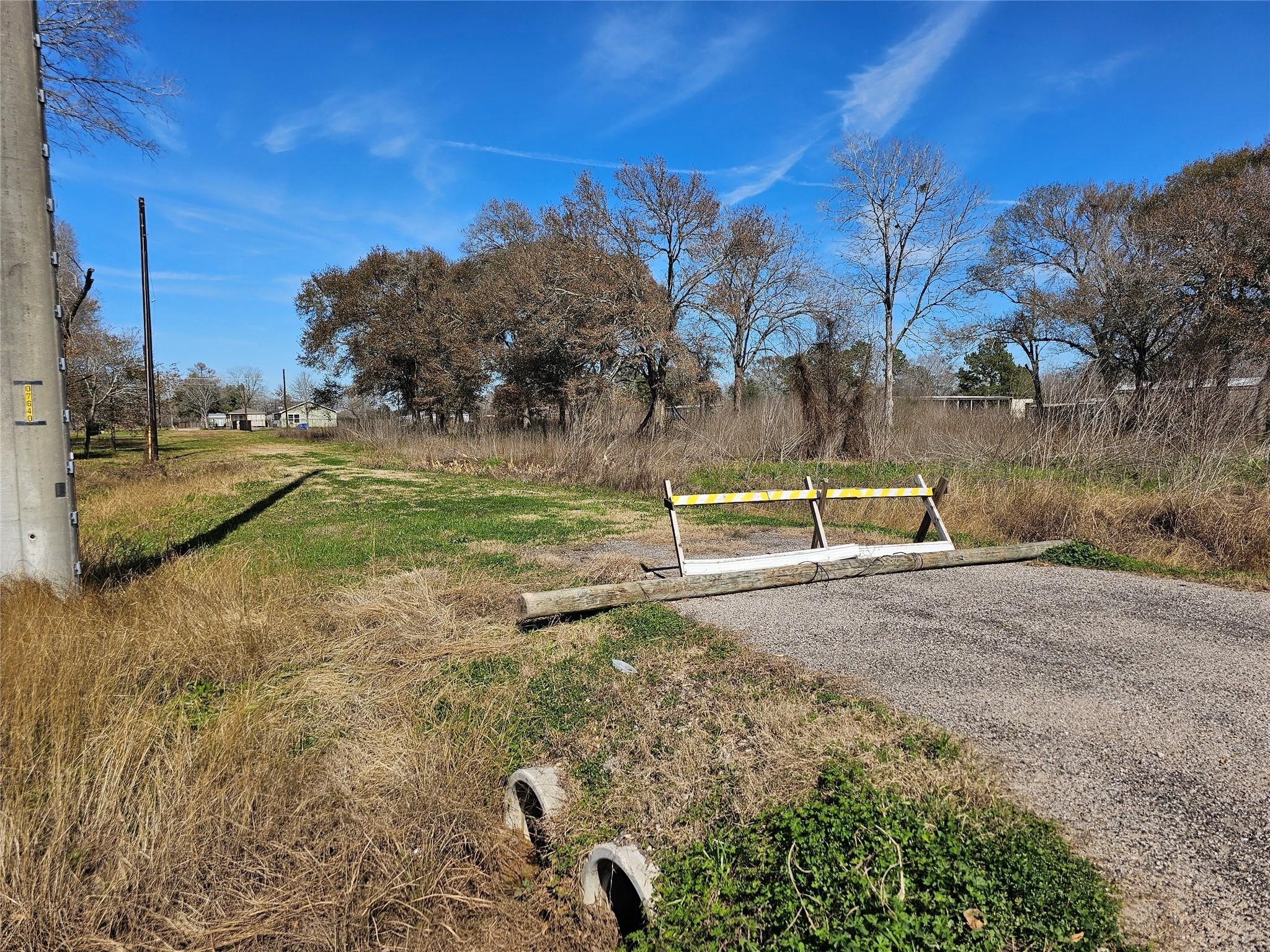 0 North Pine Road Rosharon, TX 77583 - Photo 4 of 8 a view of backyard with green space