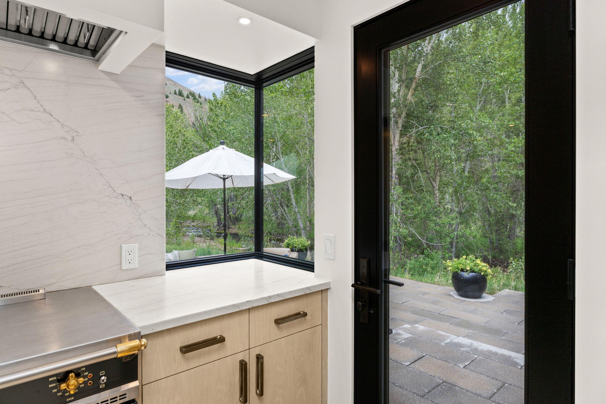 217 Canyon Road Hailey, ID 83333 - Photo 21 of 48 River View from Kitchen