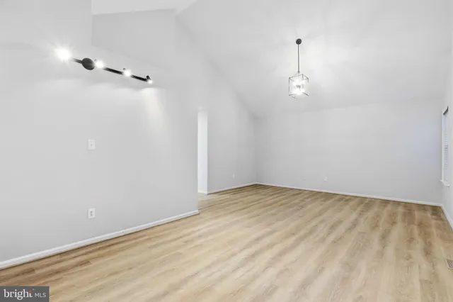 wooden floor in an empty room