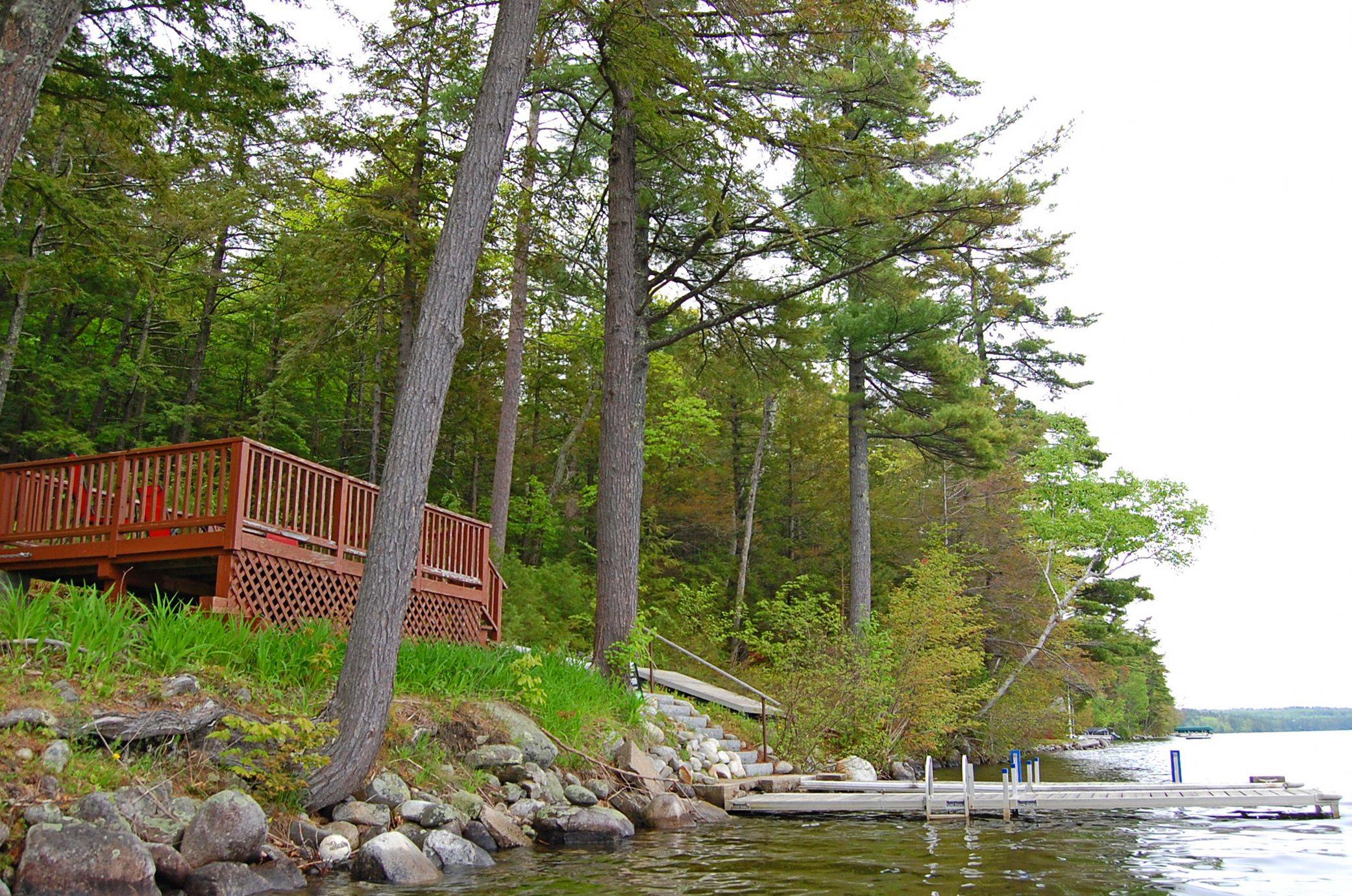 232 Augusta Road Rome, ME 04963 - Photo 4 of 67 deck docks