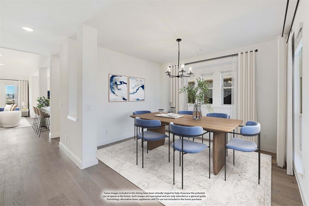 2401 Rileigh Lane Mansfield, TX 76063 - Photo 6 of 40 a view of a dining room with furniture