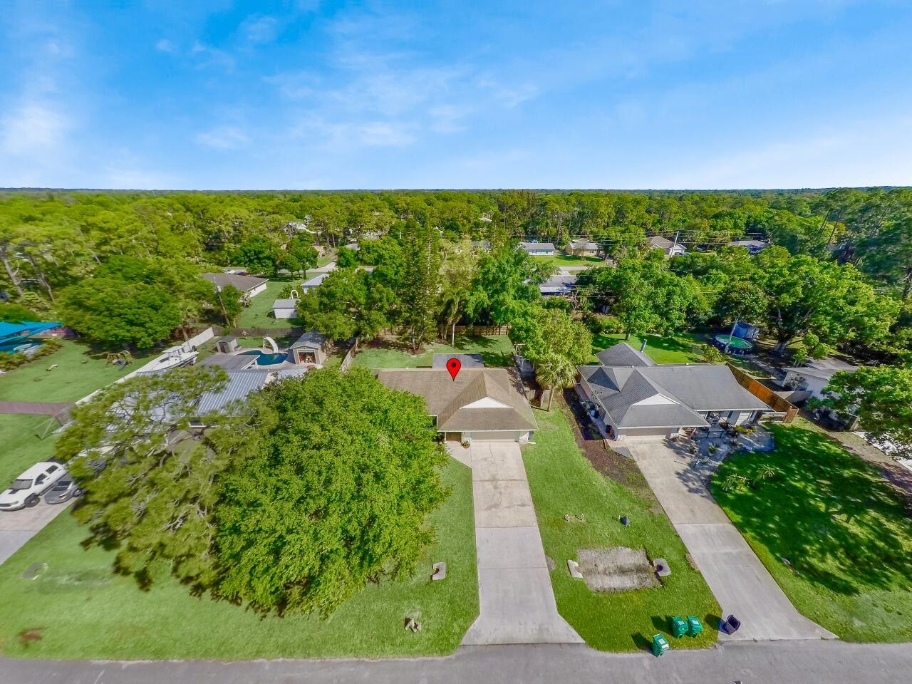 8302 Bayard Road Fort Pierce, FL 34951 - Photo 2 of 17 Aerial Front