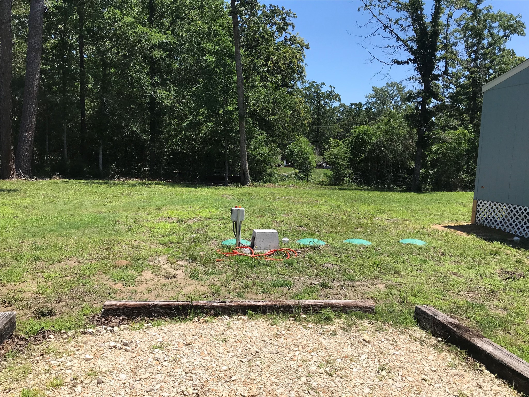 246 Brenda Road Trinity, TX 75862 - Photo 11 of 28 a view of a backyard with large trees