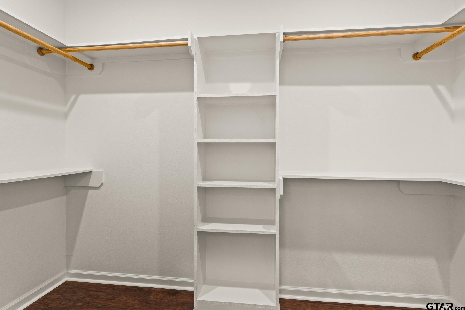 1339 Hwy 67 Mount Mount Vernon, TX 75457 - Photo 26 of 47 a view of walk in closet with empty racks