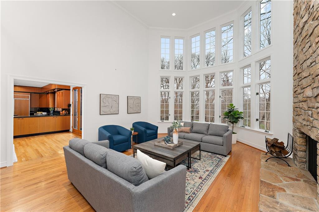 7 Meadowood Drive Pittsburgh, PA 15215 - Photo 6 of 45 a living room with furniture and a large window