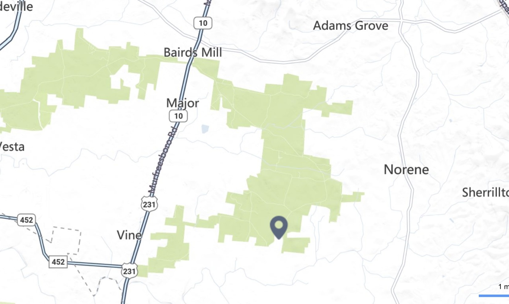 6836 Cedar Forest Road Lebanon, TN 37090 - Photo 24 of 25 a bathroom with a sink and mirror