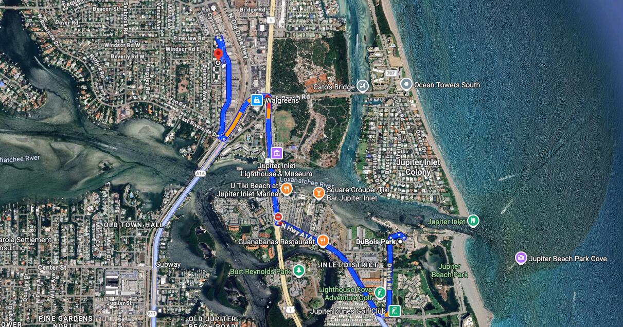 150 Pineview Road, Unit J5 Jupiter, FL 33469 - Photo 31 of 35 a view of entryway with outdoor