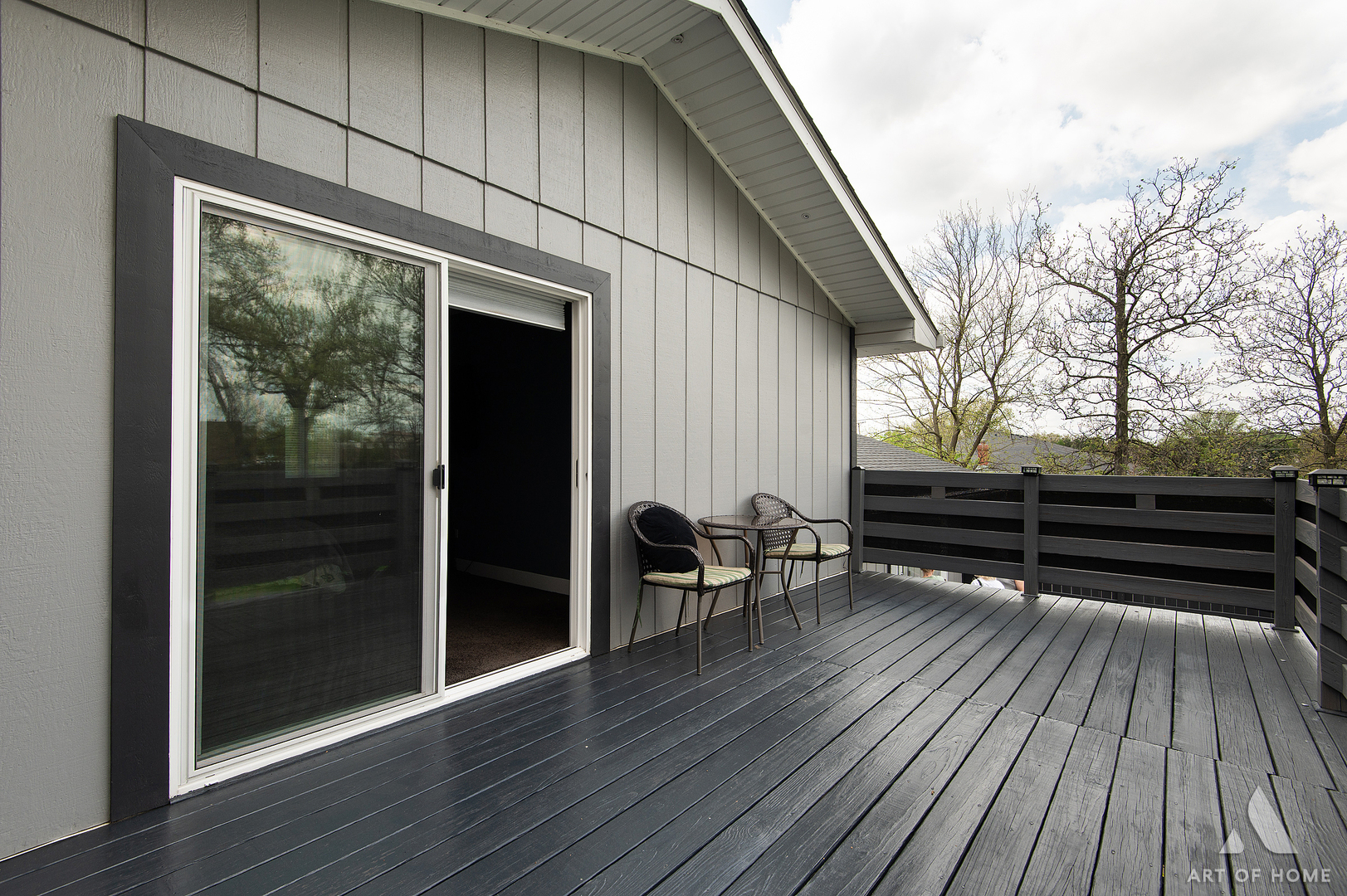 15529 129th Street Lemont, IL 60439 - Photo 37 of 65 a view of outdoor space with deck and kitchen view