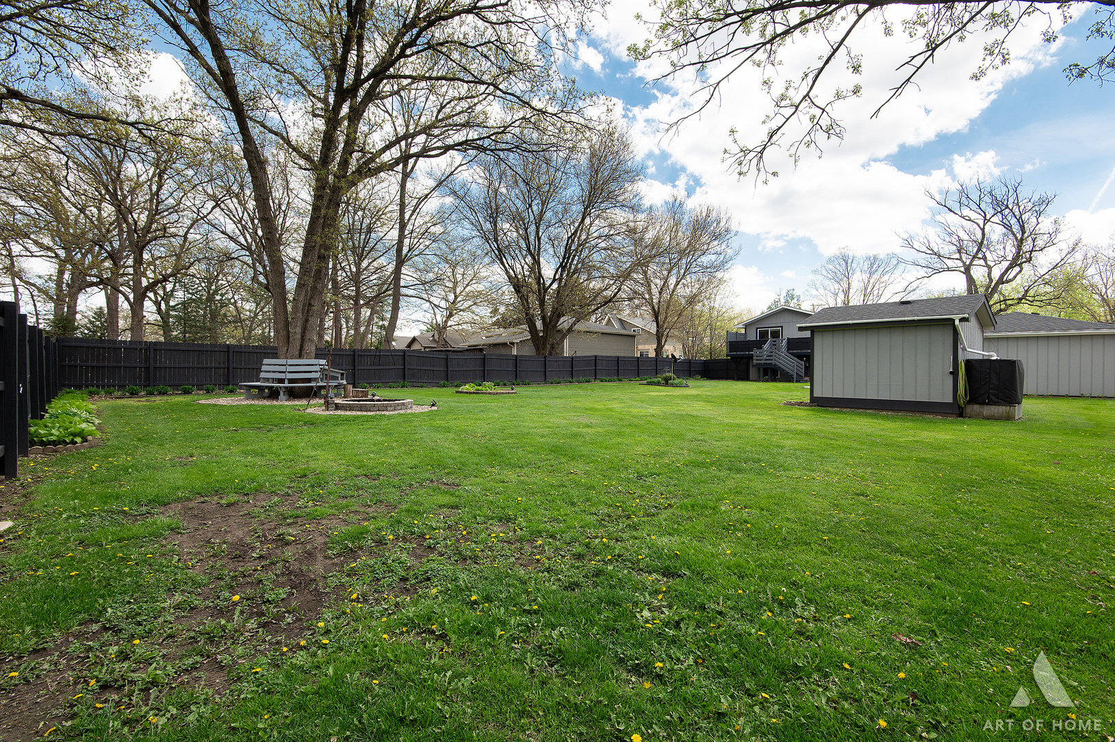 15529 129th Street Lemont, IL 60439 - Photo 45 of 65 a front view of a house with garden and trees
