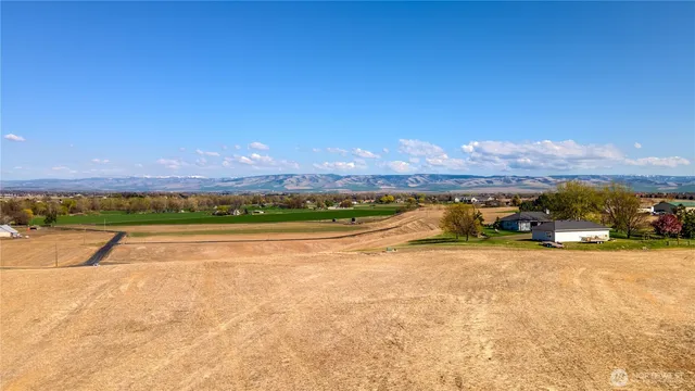 a view of a city & an ocean view