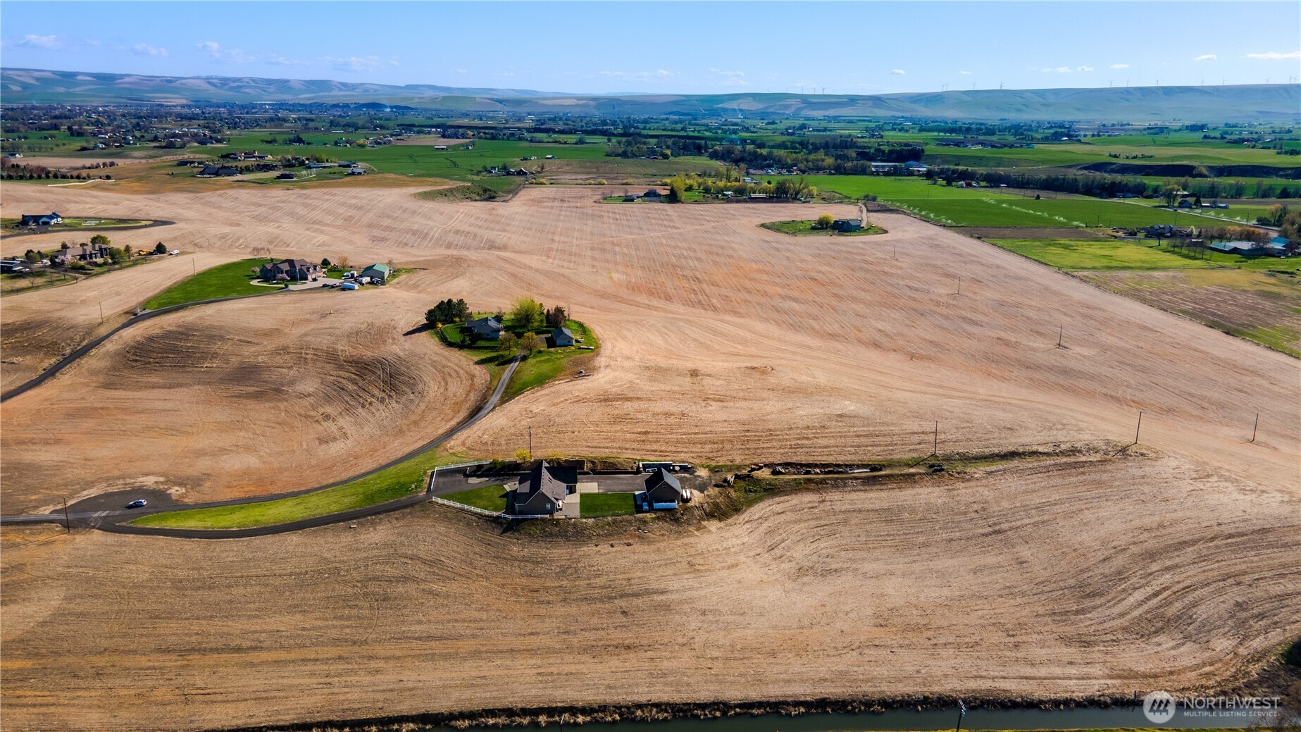 187 Cross Creek Road Walla Walla, WA 99362 - Photo 5 of 22 an aerial view of a house with outdoor space