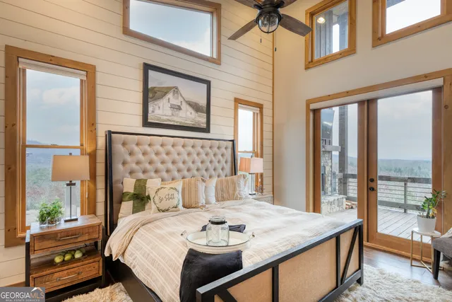 a bathroom with a toilet and shower