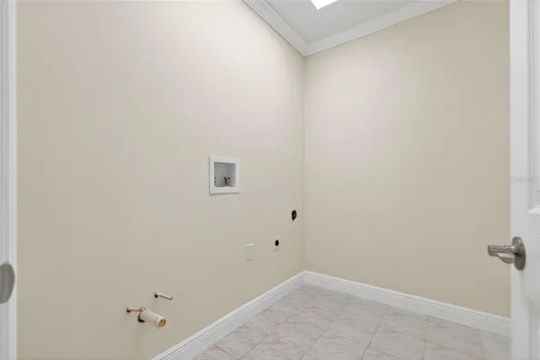 a view of empty room