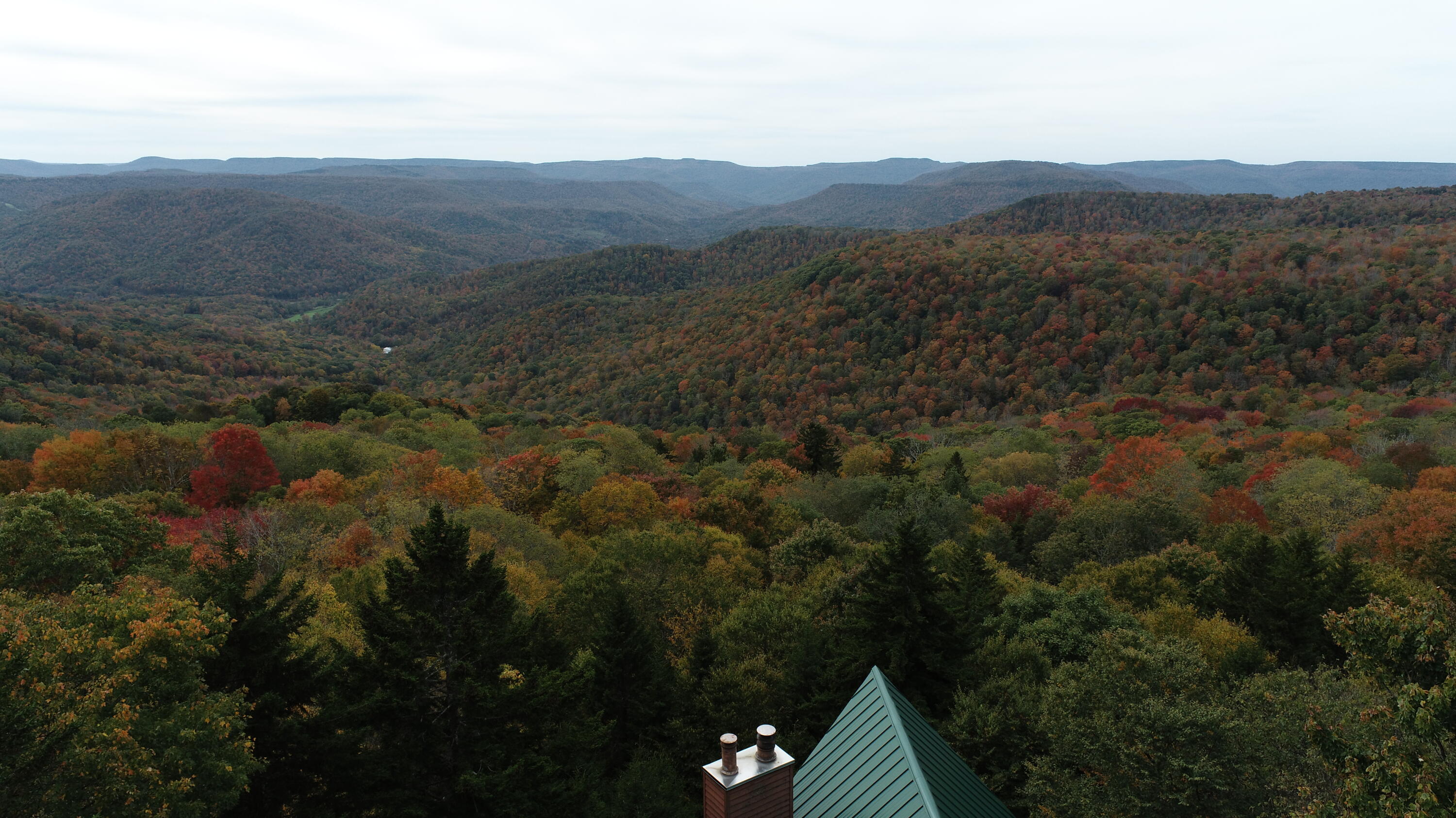 392 North Westridge Road Slatyfork, WV 26291 - Photo 3 of 63 Drone view from above Home