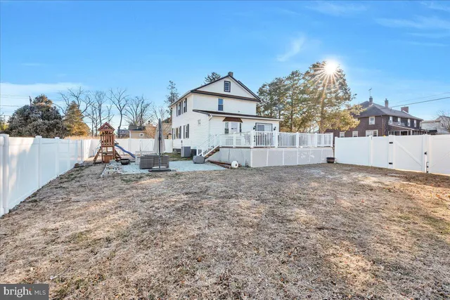 a house view with a outdoor space
