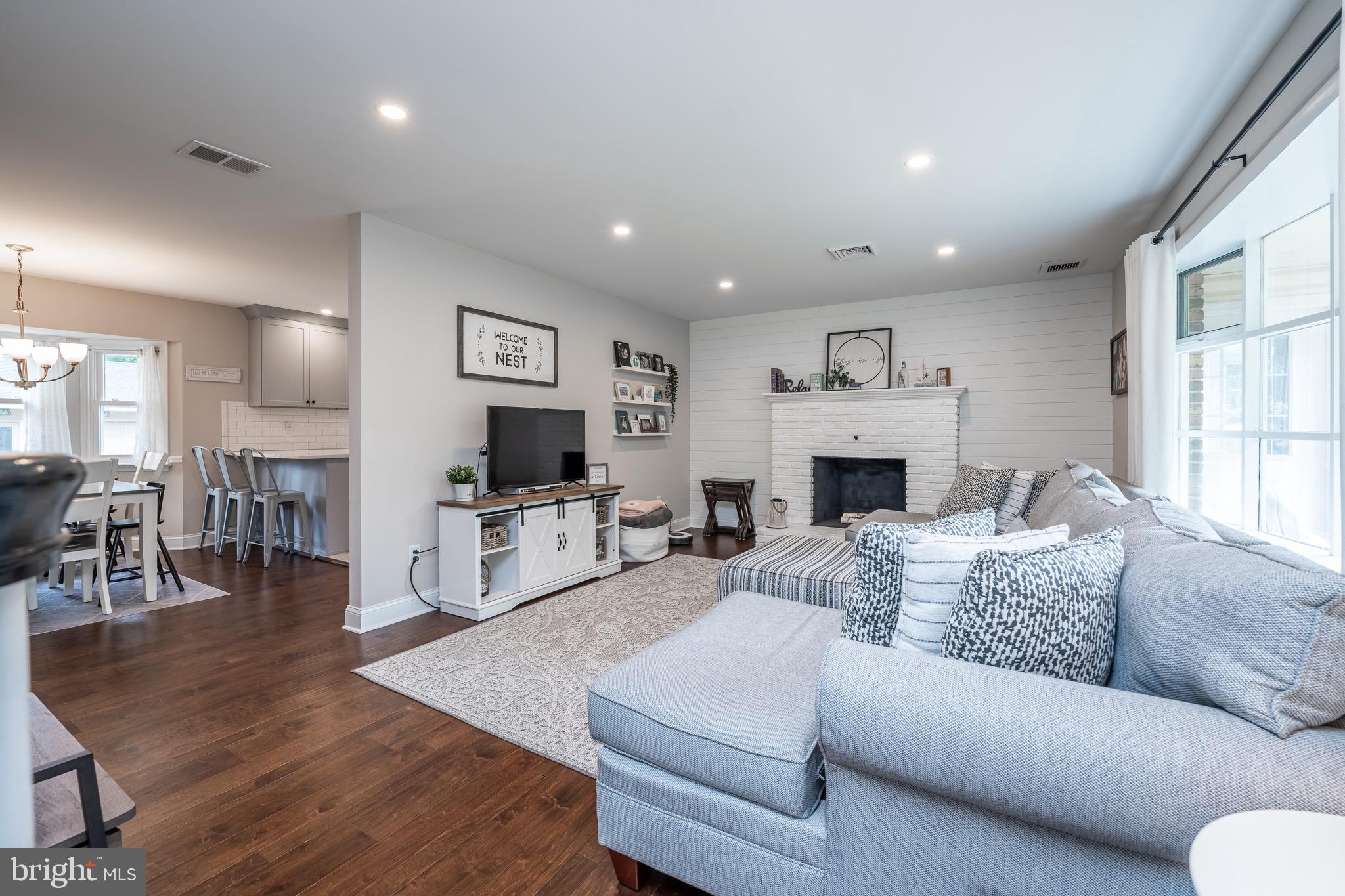 509 Cherry Road Souderton, PA 18964 - Photo 10 of 49 Living room open to kitchen and dining