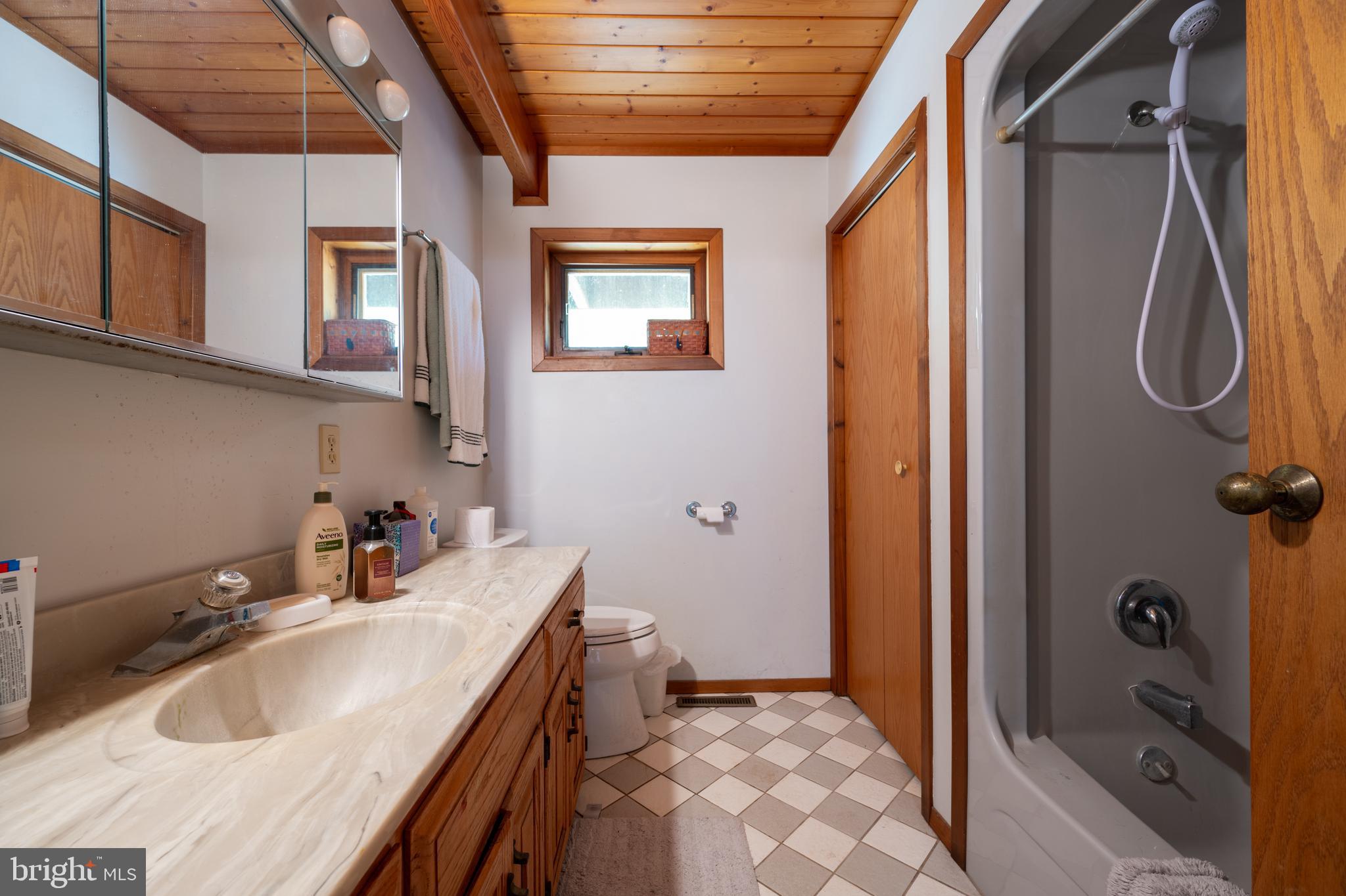 20174 Nanticoke Road Nanticoke, MD 21840 - Photo 44 of 48 a bathroom with a sink a vanity and a mirror