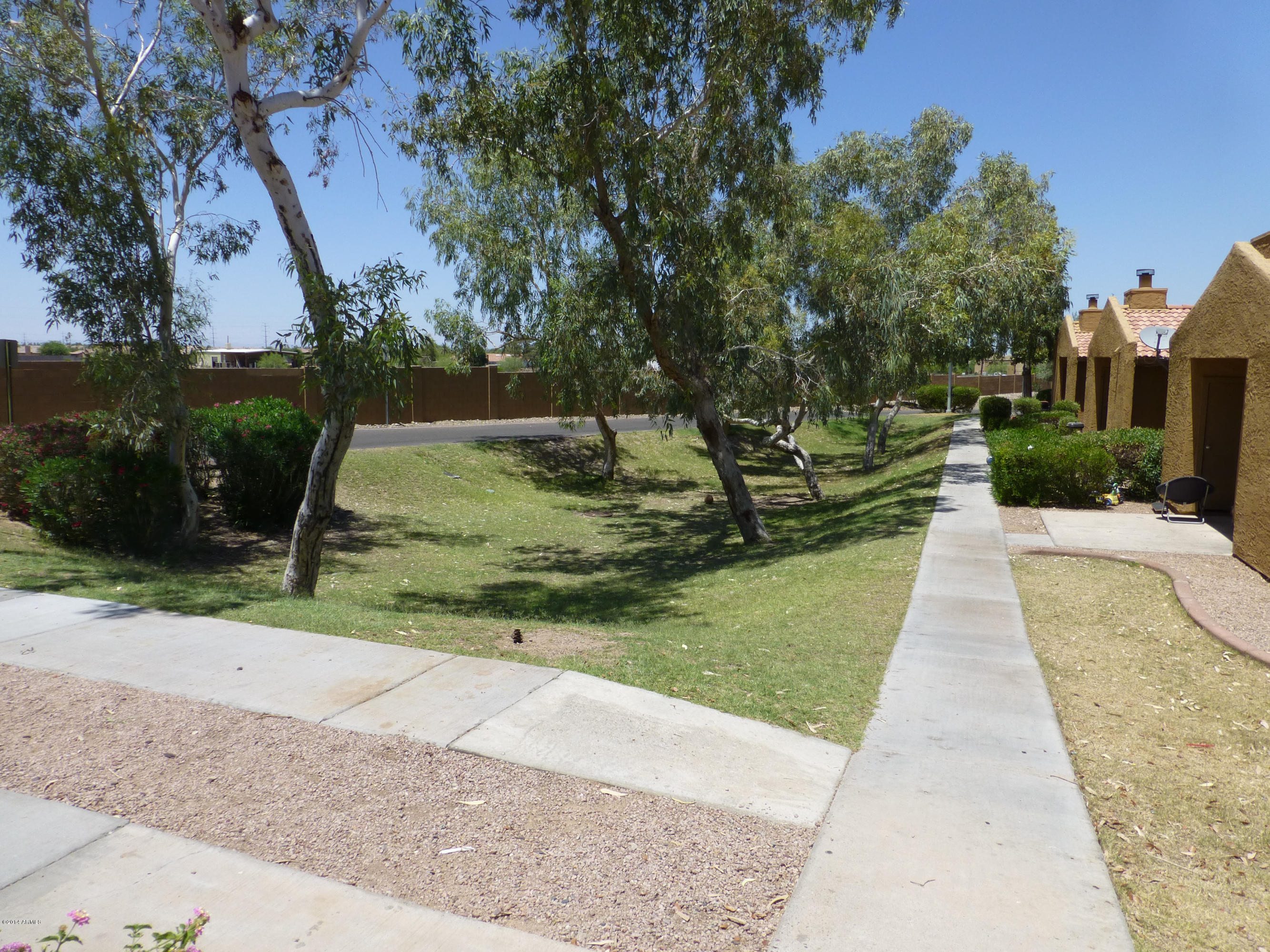 3511 East Baseline Road, Unit 1106 Phoenix, AZ 85042 - Photo 12 of 16 Patio View