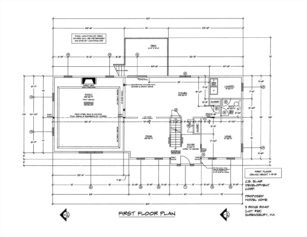 5 Ridge Road Shrewsbury, MA 01545 - Photo 2 of 4 a black and white photo of a picture