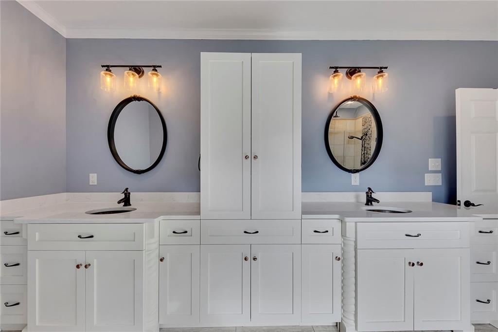 801 Town Creek Church Road Talking Rock, GA 30175 - Photo 15 of 58 a bathroom with a sink and a mirror