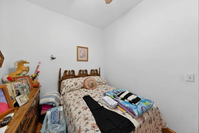 a bathroom with a bathtub and shower curtain