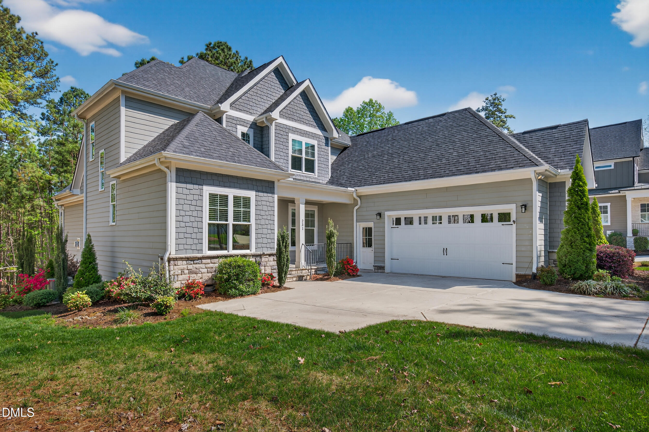231 High Ridge Lane Pittsboro, NC 27312 - Photo 40 of 47 a view of a house with a yard