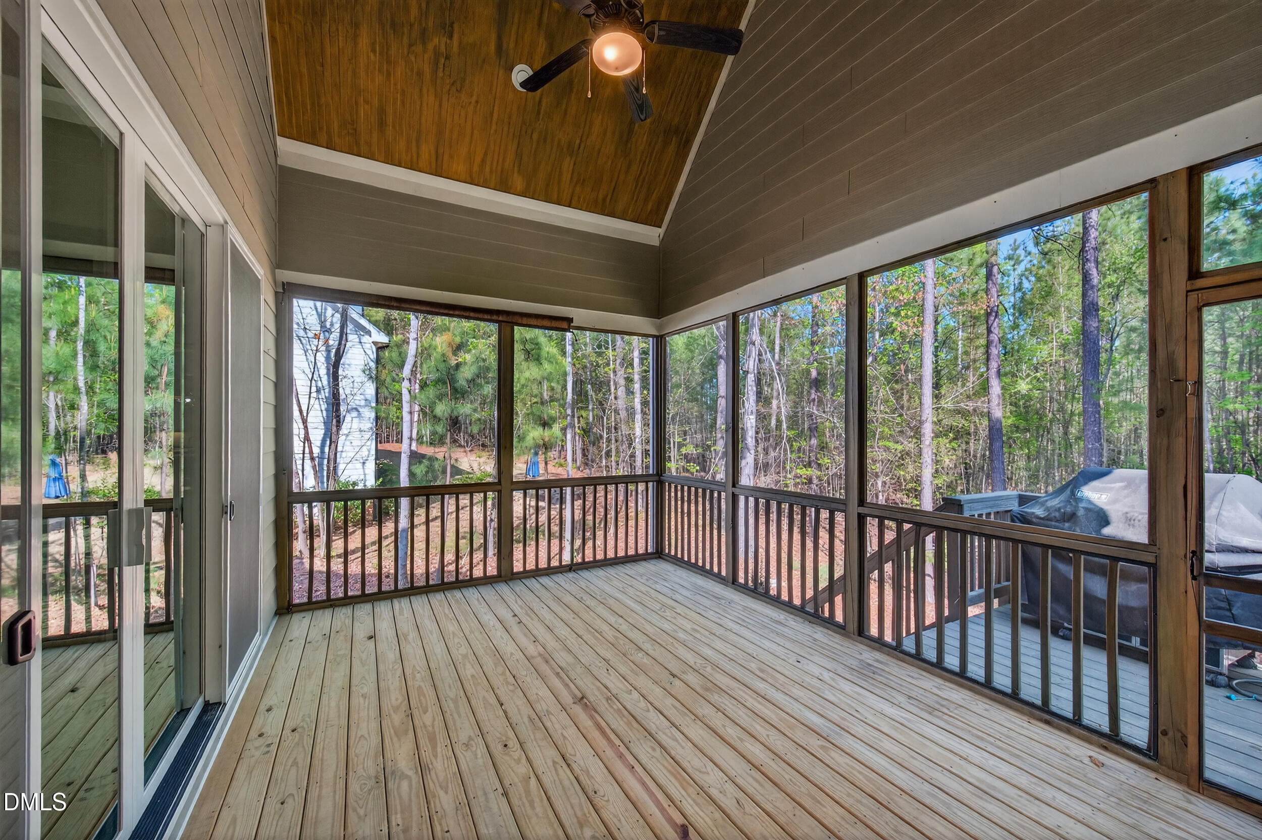 231 High Ridge Lane Pittsboro, NC 27312 - Photo 41 of 47 a view of a balcony with wooden floor