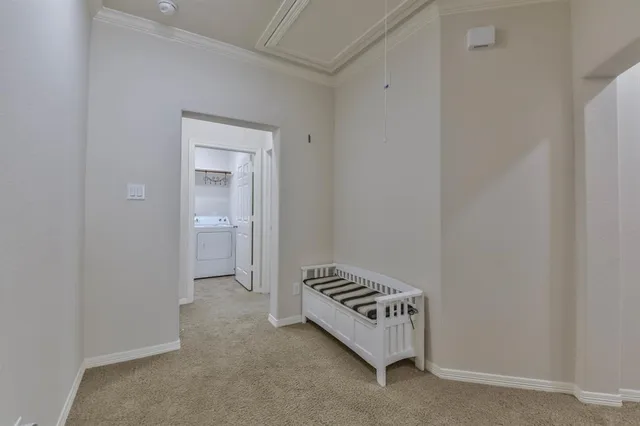 a view of livingroom with furniture