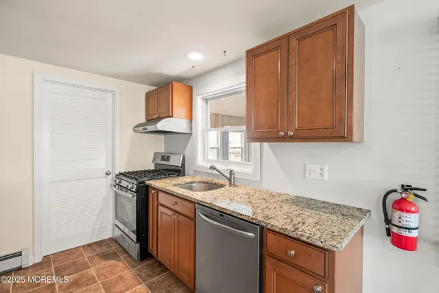 a bedroom with bunk bed