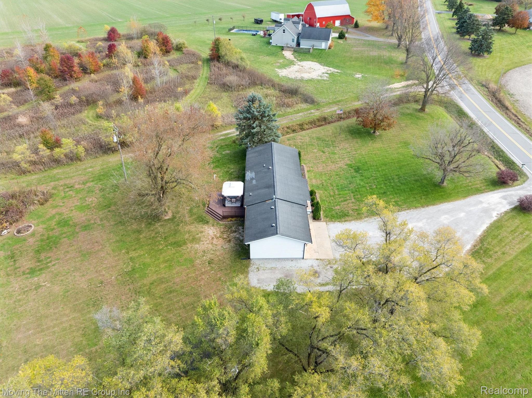 12000 Plank Road Milan, MI 48160 - Photo 47 of 49 Overview of rural landscape