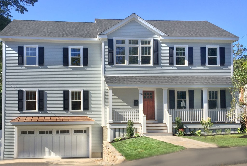 198 Overlook Road Arlington, MA 02474 - Photo 1 of 25 a front view of a house with a yard