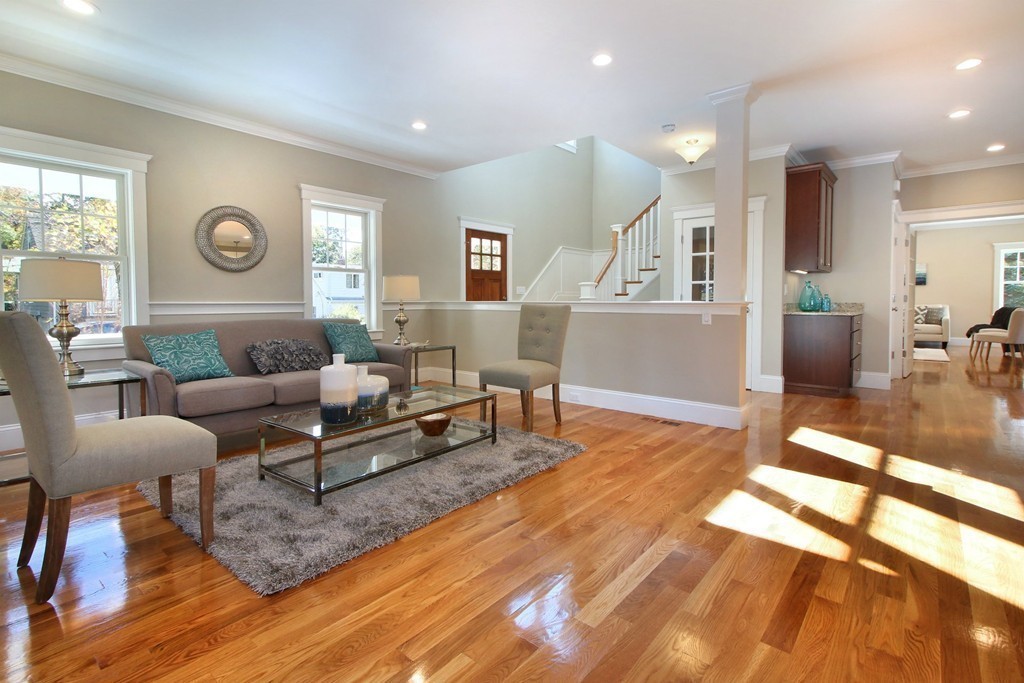 198 Overlook Road Arlington, MA 02474 - Photo 4 of 25 a living room with furniture and a table